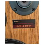 Sony Stereo Component System With Ss-u311 Speakers