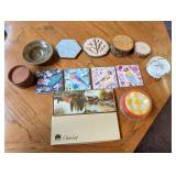 Mixed Coaster & Trinket Dish Assortment