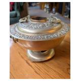 Brass Incense Burner With Lid - Made in Korea