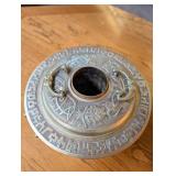 Brass Incense Burner With Lid - Made in Korea