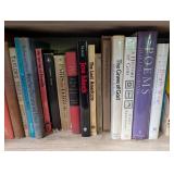 Mixed Lot Vintage Paperback & Hardcover Books (Shelf Not Included)
