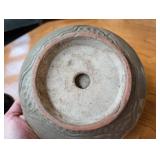 Handmade Ceramic Bowl With Pierced Design