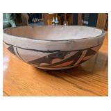 Hand-Painted Pottery Bowl