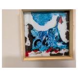Abstract Framed Art Trio (Lot of 3)