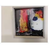 Abstract Framed Art Trio (Lot of 3)