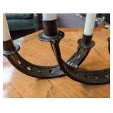 Six-Candle Metal Candelabra
