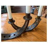 Six-Candle Metal Candelabra