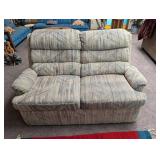 Patterned Upholstered Sofa