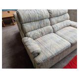 Patterned Upholstered Sofa