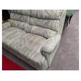 Patterned Upholstered Sofa