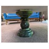 Round Pedestal Coffee Table 36in X 16in