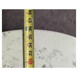 Round Pedestal Coffee Table 36in X 16in