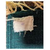 Southwest Style Woven Bear Rug or Wall Hanging