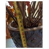Large Potted Begonia Houseplant in Decorative Planter