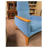 MCM Upholstered Lounge Chair Pair