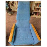 MCM Upholstered Lounge Chair Pair
