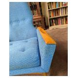 MCM Upholstered Lounge Chair Pair