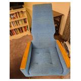MCM Upholstered Lounge Chair Pair