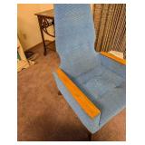 MCM Upholstered Lounge Chair Pair