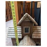 Wooden Multi-Chamber Birdhouse