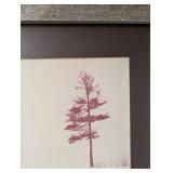 Framed Tree Landscape Wall Art