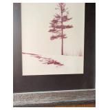 Framed Tree Landscape Wall Art