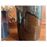 Glazed Ceramic Vases (Lot of 2)