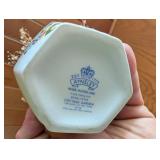 Aynsley Cottage Garden Bone China Vase & Tray (Lot of 2)