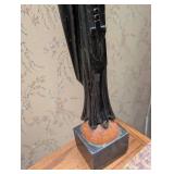 Wood Carved Religious Figure Statue