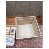 Decorative Dog-Themed Storage Box With Removable Tray