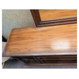 Ornate Dresser With Mirror