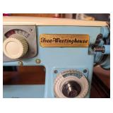 Free-Westinghouse Model 803-a Sewing Machine Cabinet Set
