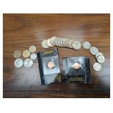 Cheerios 2000 First-Minted Year Coins & Assorted U.s. Coins