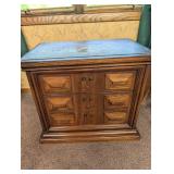 Wooden 3-drawer Side Table