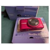 Canon PowerShot Cameras & Accessories (Lot of 3)