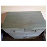 Painted 4-drawer Dresser