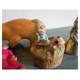 Mixed Figurine Decor Lot of 6