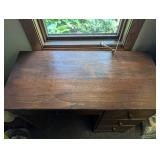 Wooden Writing Desk With 3 Drawers