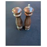 Wooden Salt & Pepper Shaker Pair