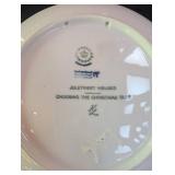 Assorted Bavarian, Royal Copenhagen & Souvenir Porcelain Plates (Lot of 6)