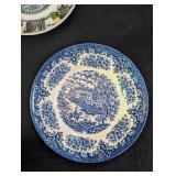 Assorted Bavarian, Royal Copenhagen & Souvenir Porcelain Plates (Lot of 6)