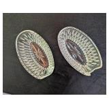 Mixed Pressed Glass Serving Pieces (Lot of 8)