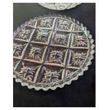 Mixed Pressed Glass Serving Pieces (Lot of 8)