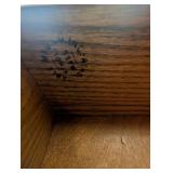 Oak China Cabinet Hutch 81" Tall X 55" Wide