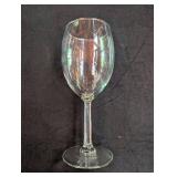 Clear Stemmed Wine Glasses (Lot of 5)
