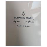 Corning Ware 2 1/2-qt Casserole & Sauce Maker (Lot of 2)
