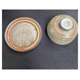 Ceramic Bowl and Underplate Set (Lot of 2)