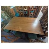 Oak Dining Table Set With 6 Chairs