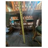 Oak Dining Table Set With 6 Chairs
