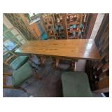 Oak Dining Table Set With 6 Chairs
